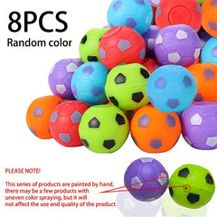 Mini Soccer Ball Fidget Spinners - Party Favors, Classroom Prizes, Pinata Filler