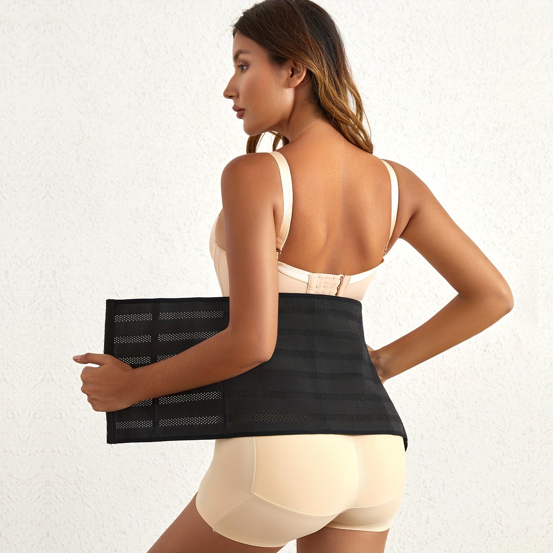 Waist Trainer Trimmer Belt Tummy Control Compression Wrap Cincher