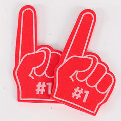8pcs Cheerleading Props Sponge Finger Cover Gloves