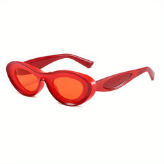 Y2K Block Sunglasses For Women Men UV400