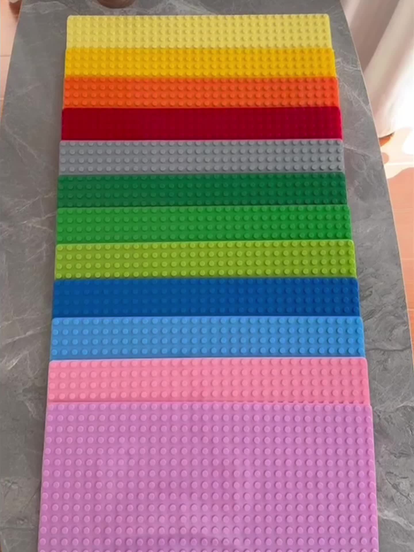 1pc Transparent 24x24 Building Block Base