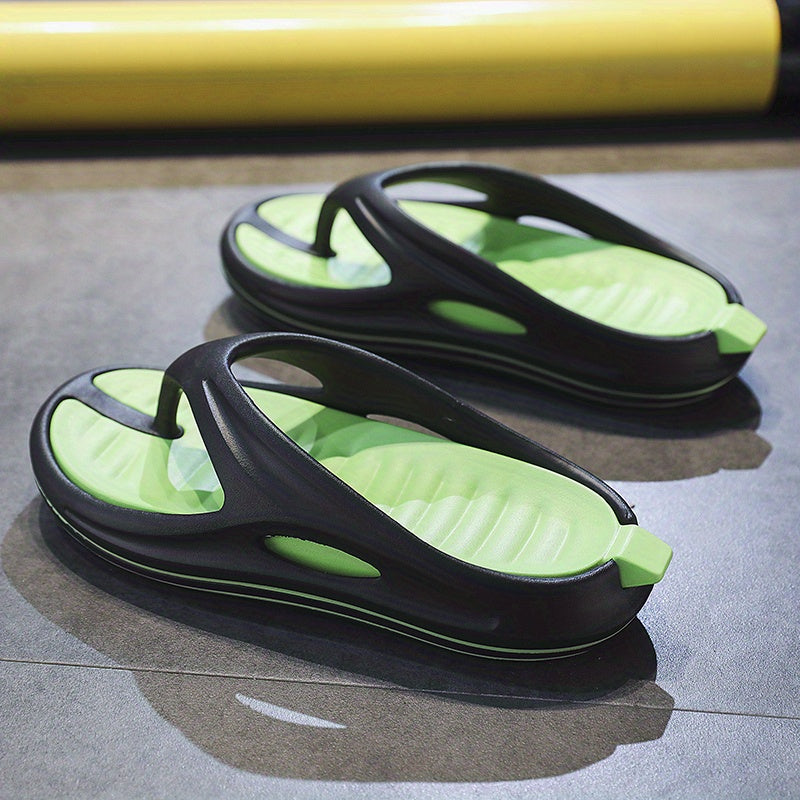 Men's Thong Sandals Non Slip Flip flops for Beach Shower Spring Summer