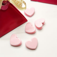 5pcs Pink Heart Clips & Mini Decorative Photo Clips