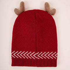 Christmas Deer Woolen Hat Unisex Year Presents Christmas Gift For Her