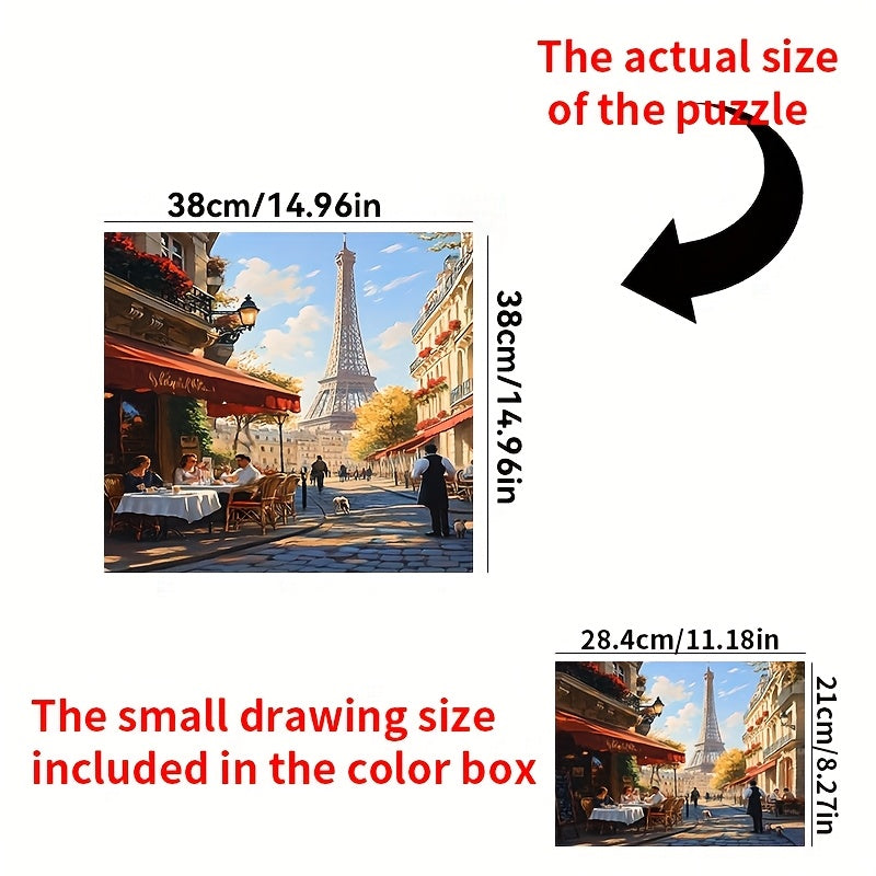 1000pcs Mini Jigsaw Puzzle Restaurant Wildflower Scratch Resistant Waterproof