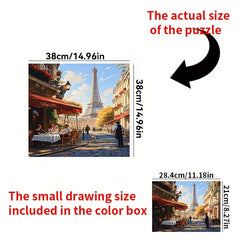 1000pcs Mini Jigsaw Puzzle Restaurant Wildflower Scratch Resistant Waterproof