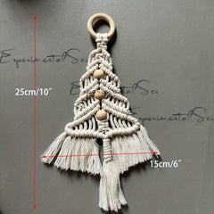 Macrame Christmas Tree DIY Kit - Perfect Gift for Beginners
