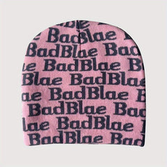 Stylish Windproof Knit Beanie Hat Letter Embroidery Warm Ski Cold Hat