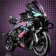 1920pcs Cyberpunk Motorcycle Building Blocks 42130