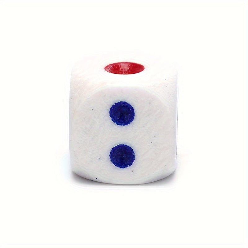 10pcs 10mm D6 Dice Square Opaque Portable Table Games Tool