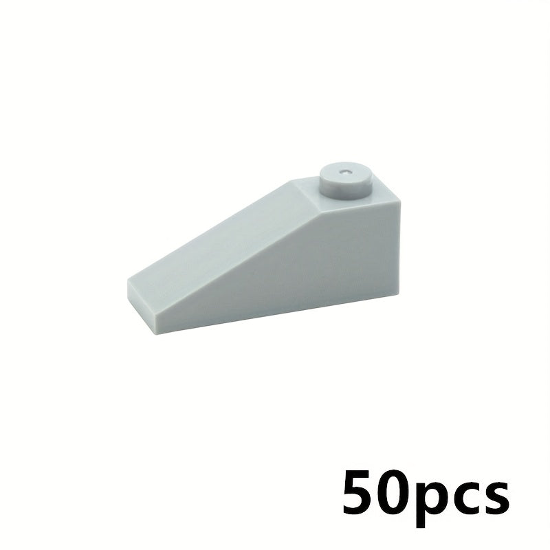 50pcs Building Blocks Roof Tile Slopes Bricks 4286 3x1x1 Dots MOC Construction