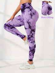 Tie Dye Fitness Yoga Leggings Sport Tight Activewear