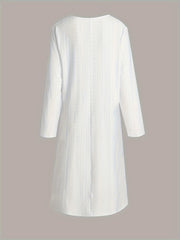 Casual Long Sleeve Maxi Dress
