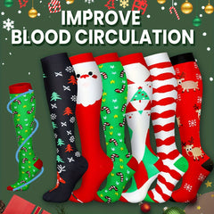 Knee High Copper Compression Socks for Women & Men 15-25 mmHg