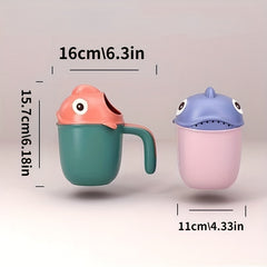 Baby Bath Shampoo Cup Cartoon Shower Bath Supplies 0-4 Years