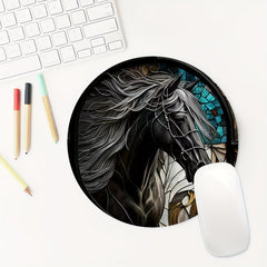 Horse Gaming Mouse Pad Non Slip Waterproof Mouse Pad
