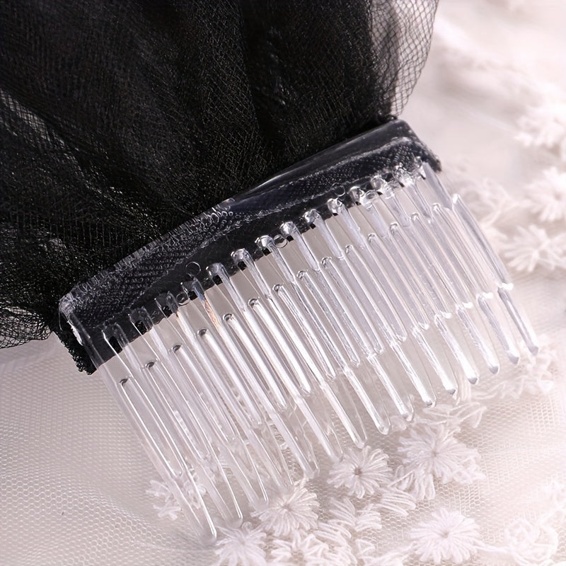 Bride's Wedding Party Headdress Veil