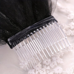 Bride's Wedding Party Headdress Veil