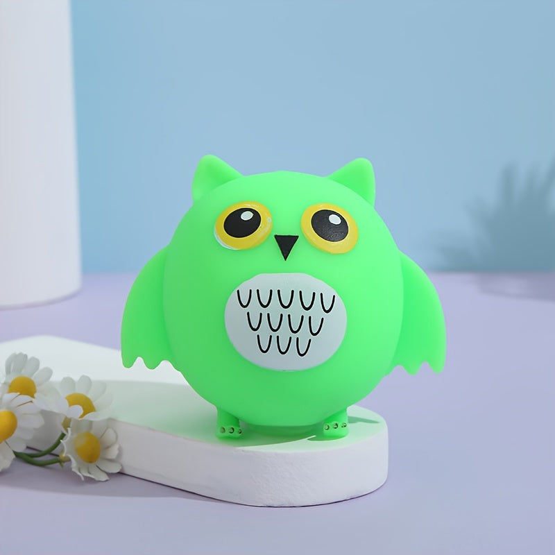 3pcs Owl Pinch Ball Antistress Slow Rebound Squishy Toy