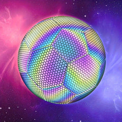 1pc No 5 Reflective Football Glow In Dark Soccer Standard Size Football