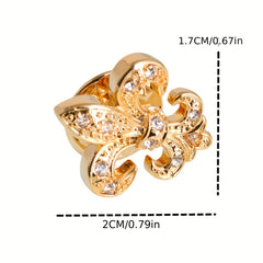 Golden Lily Mini Suit Pin Men's Brooch