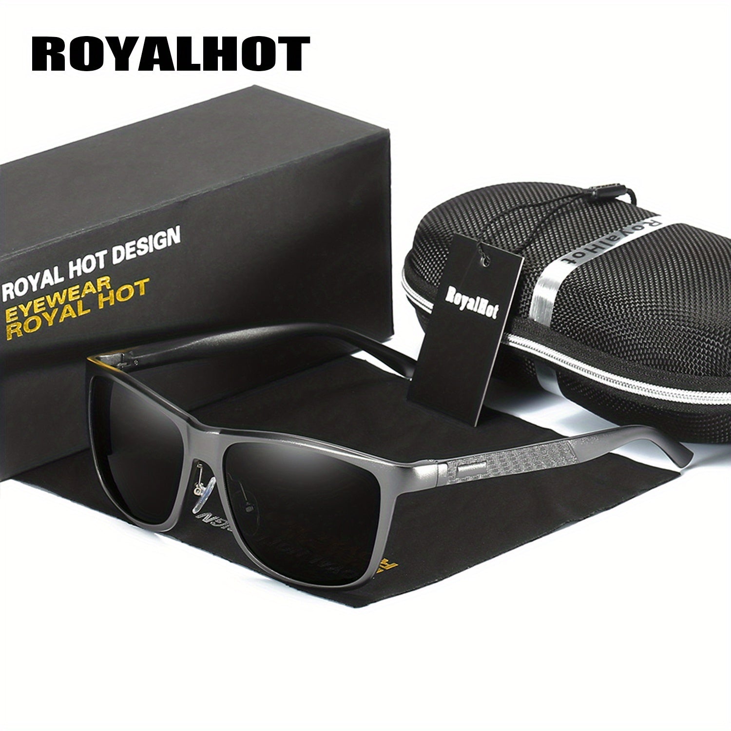 RoyalHot Sport Driving Oval Polarized UV400 Sunglasses