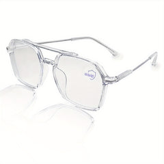 Men's Anti Light Reading Glasses With Pounch