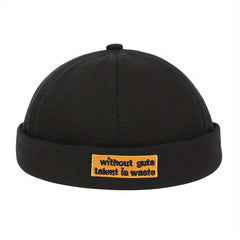 Candy Patch Docker Cap Cotton Beanie Hat for Women