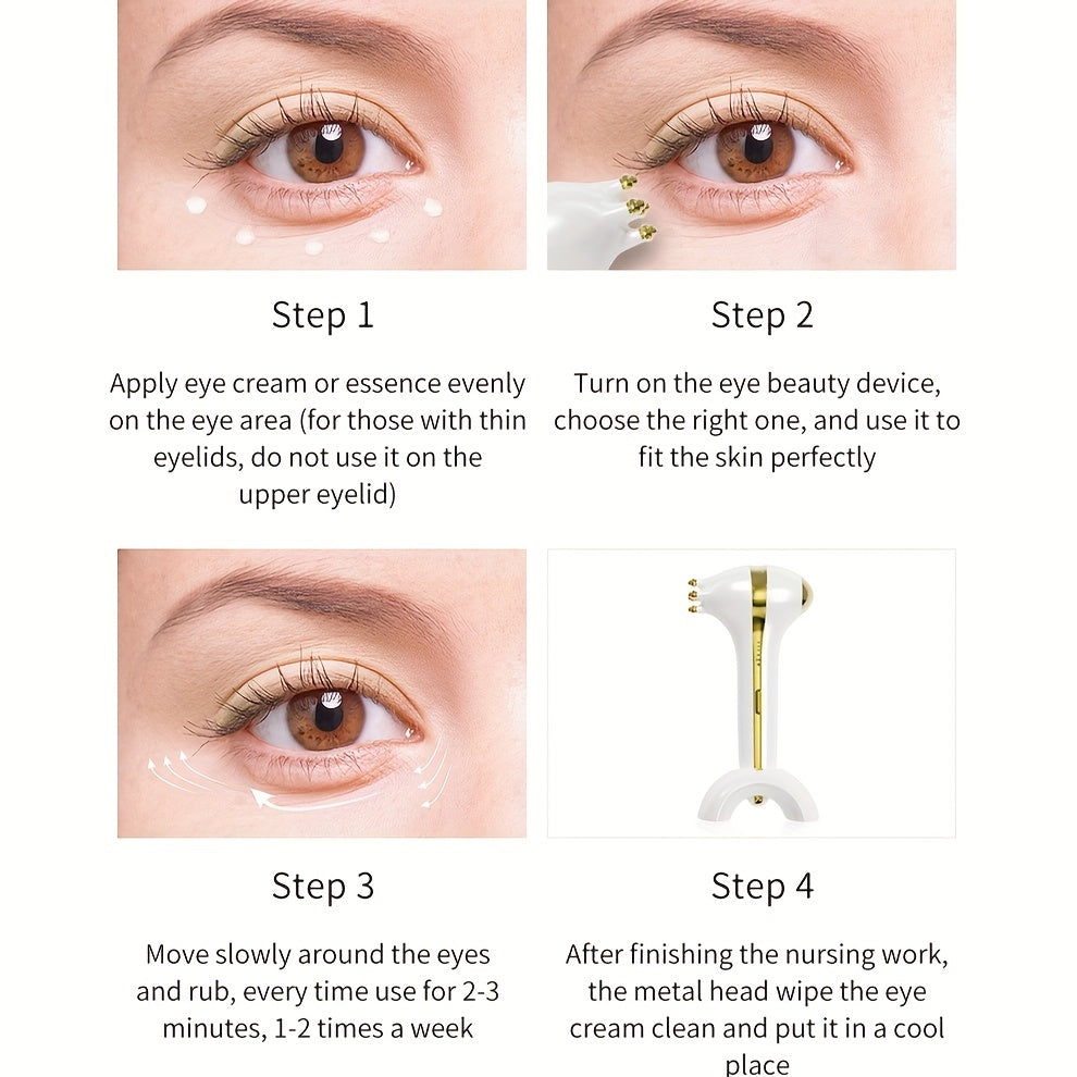 RF Eye Beauty Device Lifting Rejuvenation Skin Care Wrinkles Smoothing