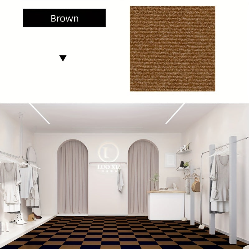 20pcs Non-slip Self-Adhesive Carpet Tiles for Home Decoration