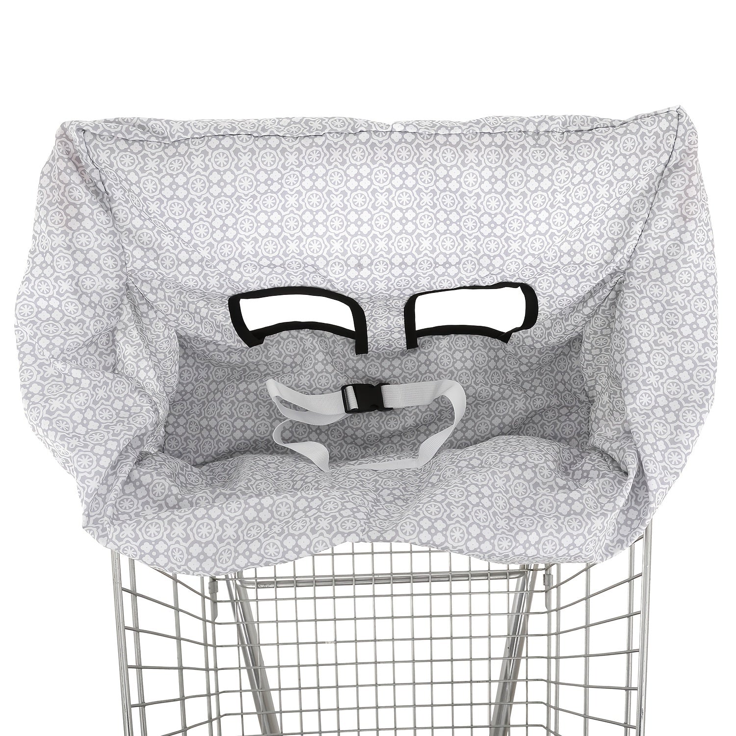 Waterproof Baby High Chair Cushion with Small Broken Flowers