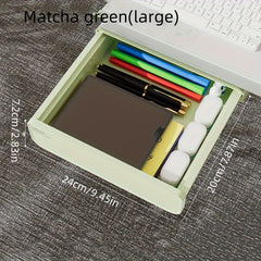 Adhesive Under Desk Drawer Large Desk Storage Box