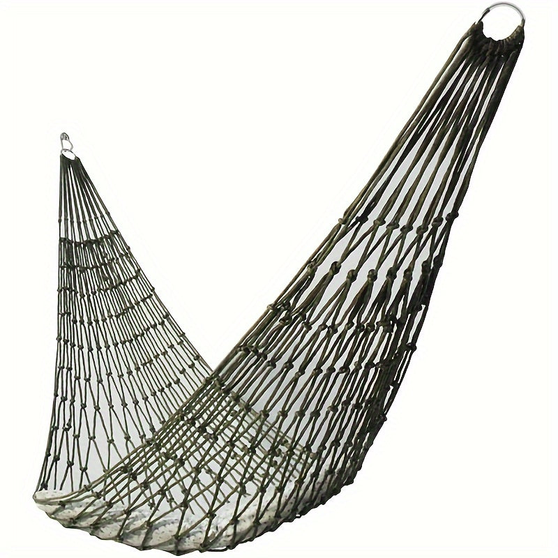 Multifunctional Nylon Hammock for Outdoor Relaxation & Garden Fun