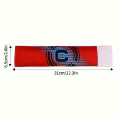 5 pack Football Captain Armbands Adult Letter C Elastic Wrap Team Armbands