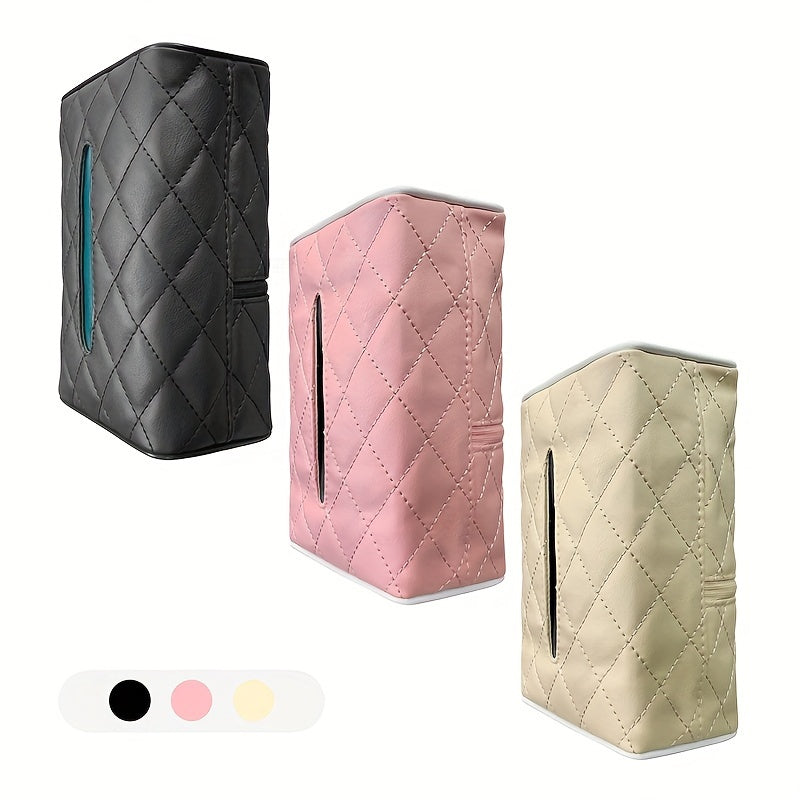 Universal PU Leather Car Seat Napkin Holder