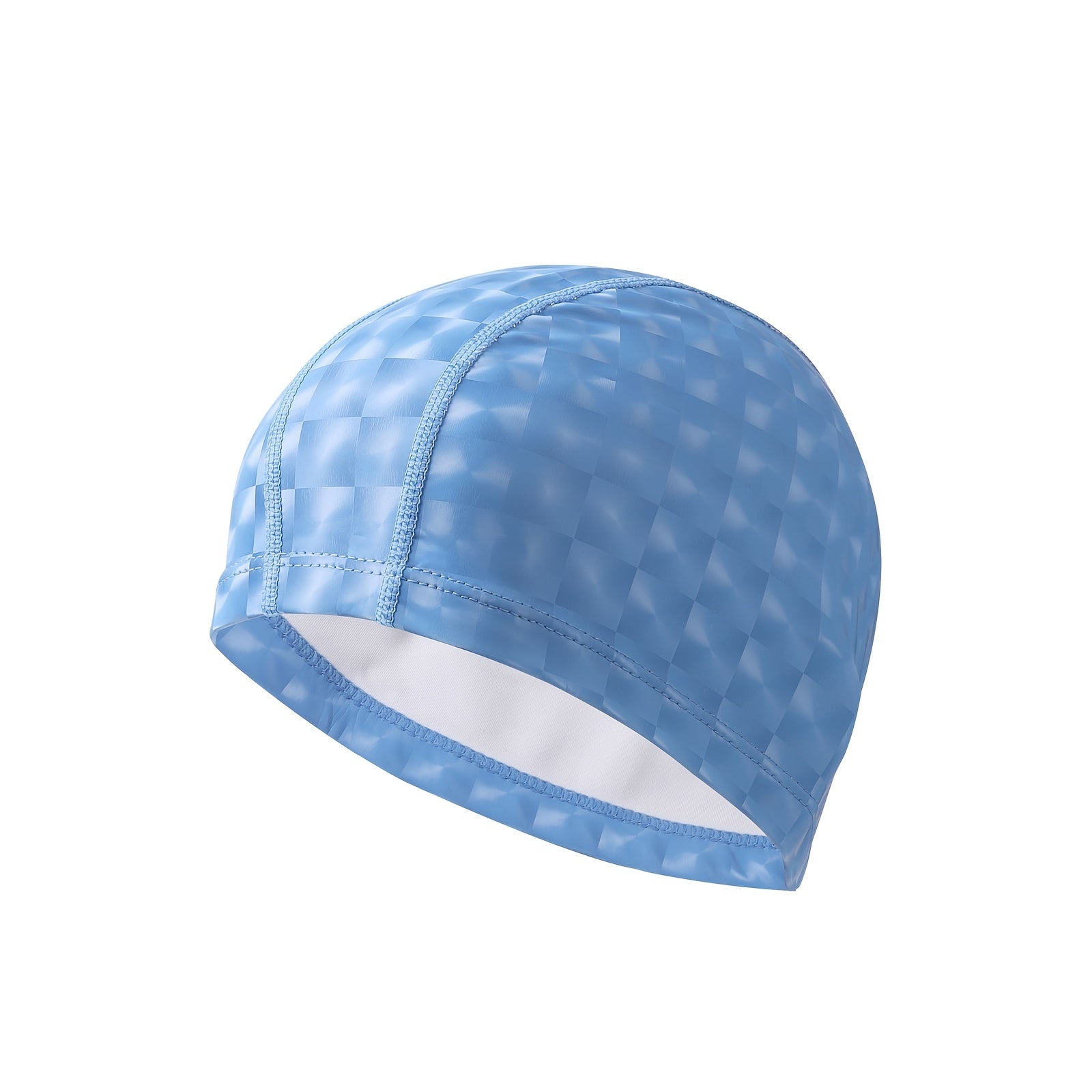 Soft Waterproof PU Swimming Cap for Pool Comfort