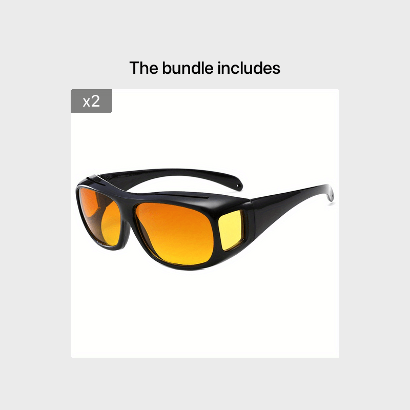 Men's Night Vision Goggles Dust-proof Riding Glasses