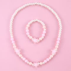 Youth Star Beads Necklace Set for Girls