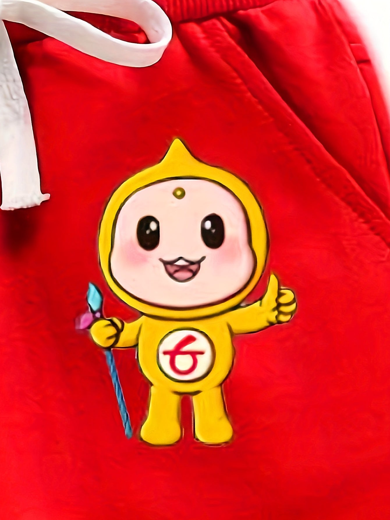 Boys Casual Cartoon Drawstrings Pants Summer Holiday