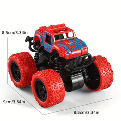 4pcs Inertia Off Road Vehicle Toy - Random Shell Patterns