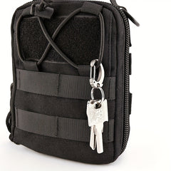 Mini Titanium Alloy Keychain Waist Hanging Hook Buckle Outdoor Camping Hiking