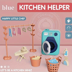 House Toy Washing Machine Set Educational Interactive