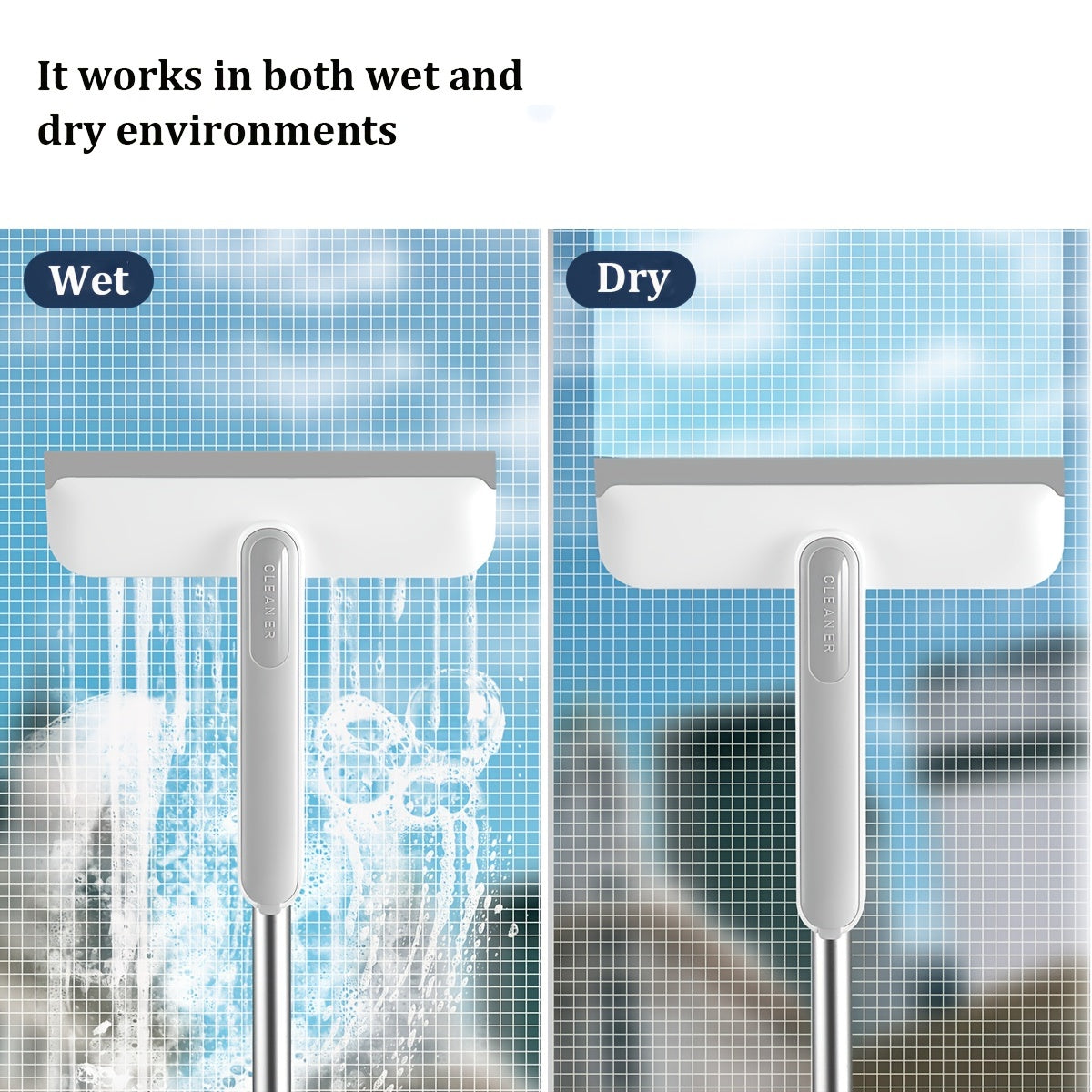 3-in-1 Window Screen Brush Glass Cleaning Tool