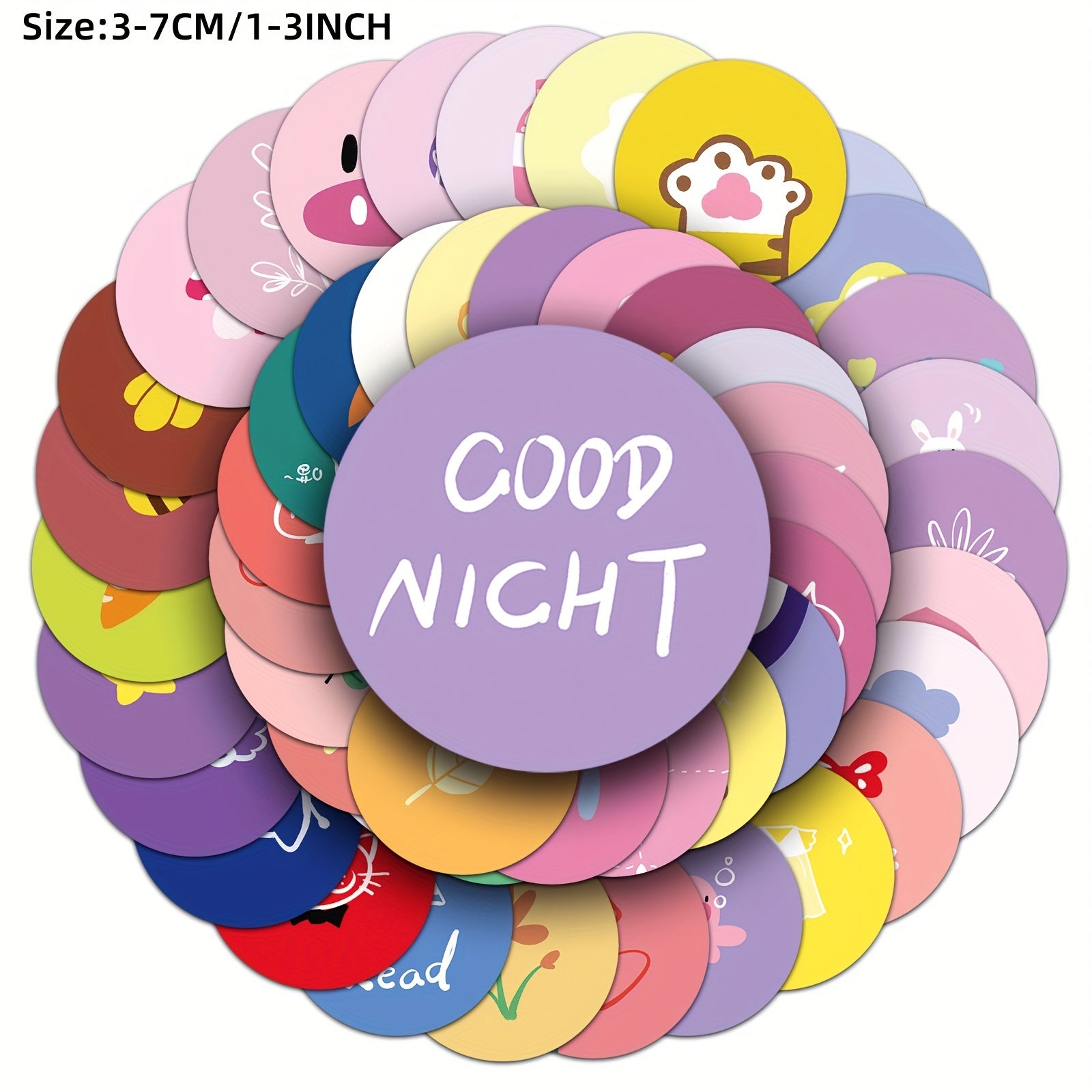 100pcs Girly Series Graffiti Stickers Waterproof