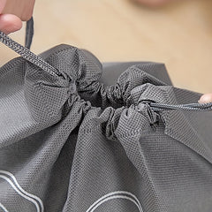 5pcs Portable Foldable Shoes Storage Bags Drawstring Travel Bags