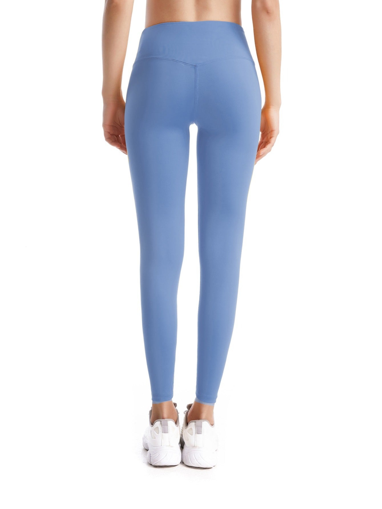 Breathable High Waist Fitness Yoga Leggings Wide Waistband