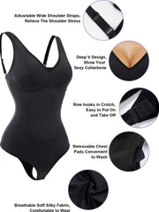 Curve-Emphasized Bodysuit Seamless Shapewear Slim Fit