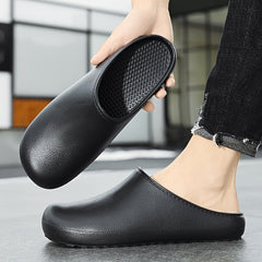 Closed Toe Slippers Non Slip House Shoes Indoor Outdoor Beach Sandals