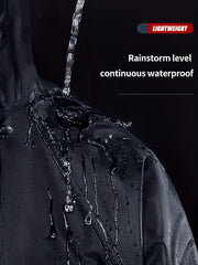 Men's Lightweight Waterproof Hooded Raincoat