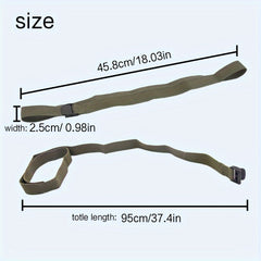 Durable Camera Strap for Securing to Tree Stumps